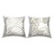 Seashell Notches Close Up 2 PC Decorative Printed Throw Pillow Set Design by Carol Robinson, 18 x 7 x 18